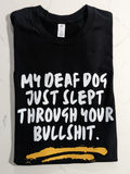 Defhands Deaf Dog T-shirt