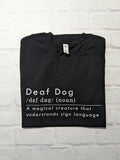 Defhands Deaf Dog T-shirt