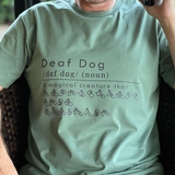 Defhands Deaf Dog T-shirt