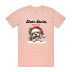 Dear Santa, Define Nice Tshirt Pink